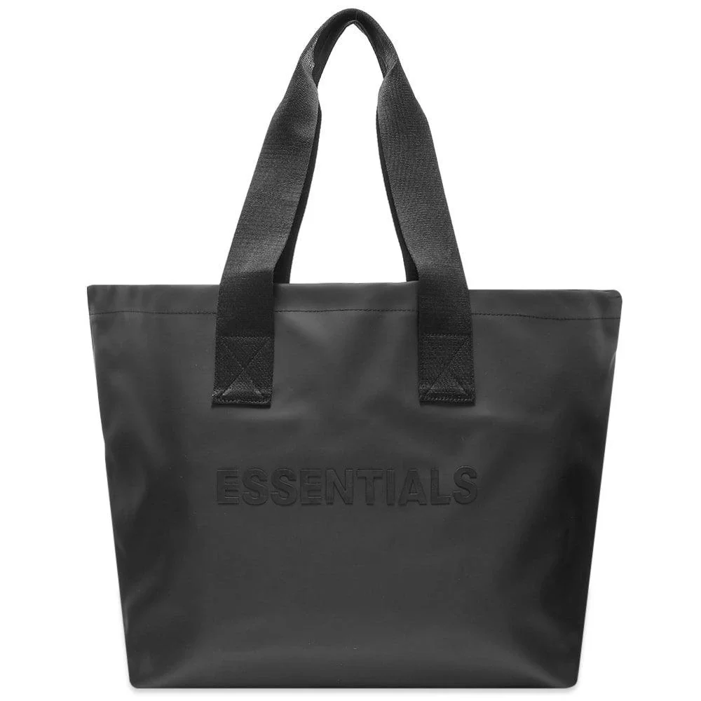 NWT Fear Of God Essentials Black Large‎ Tote Bag Logo